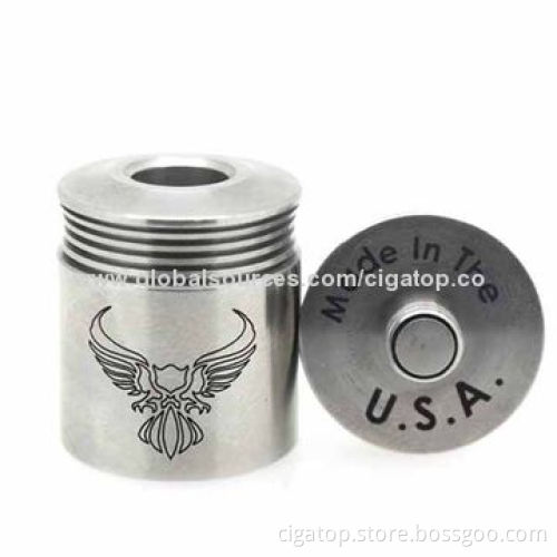 Mechanical e cigarette wax vaporizer, original patriot atomizer